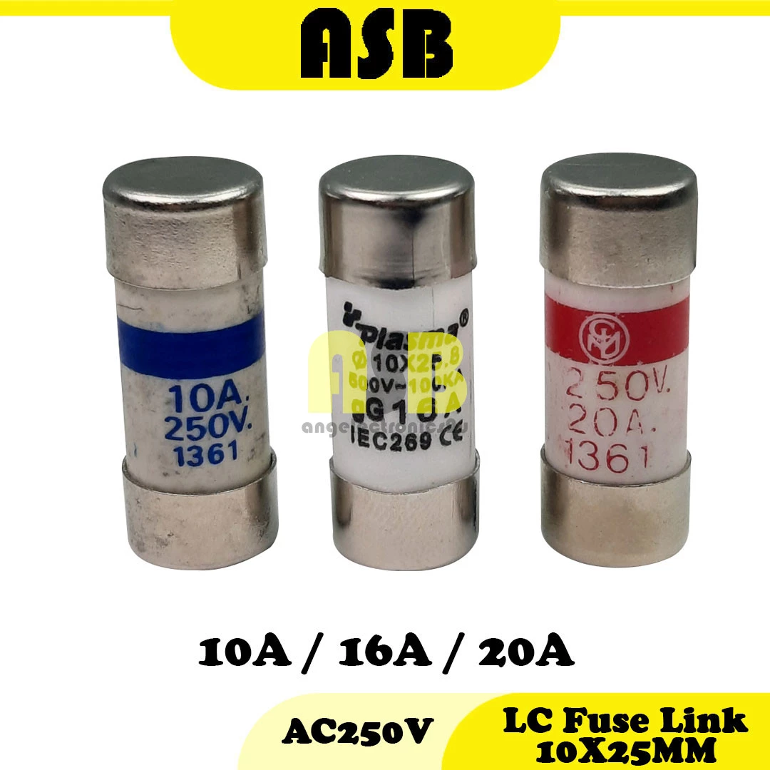 (1pc) LC Fuse Link ( 10X25MM ) ( AC250V ) ( 10A / 16A / 20A )