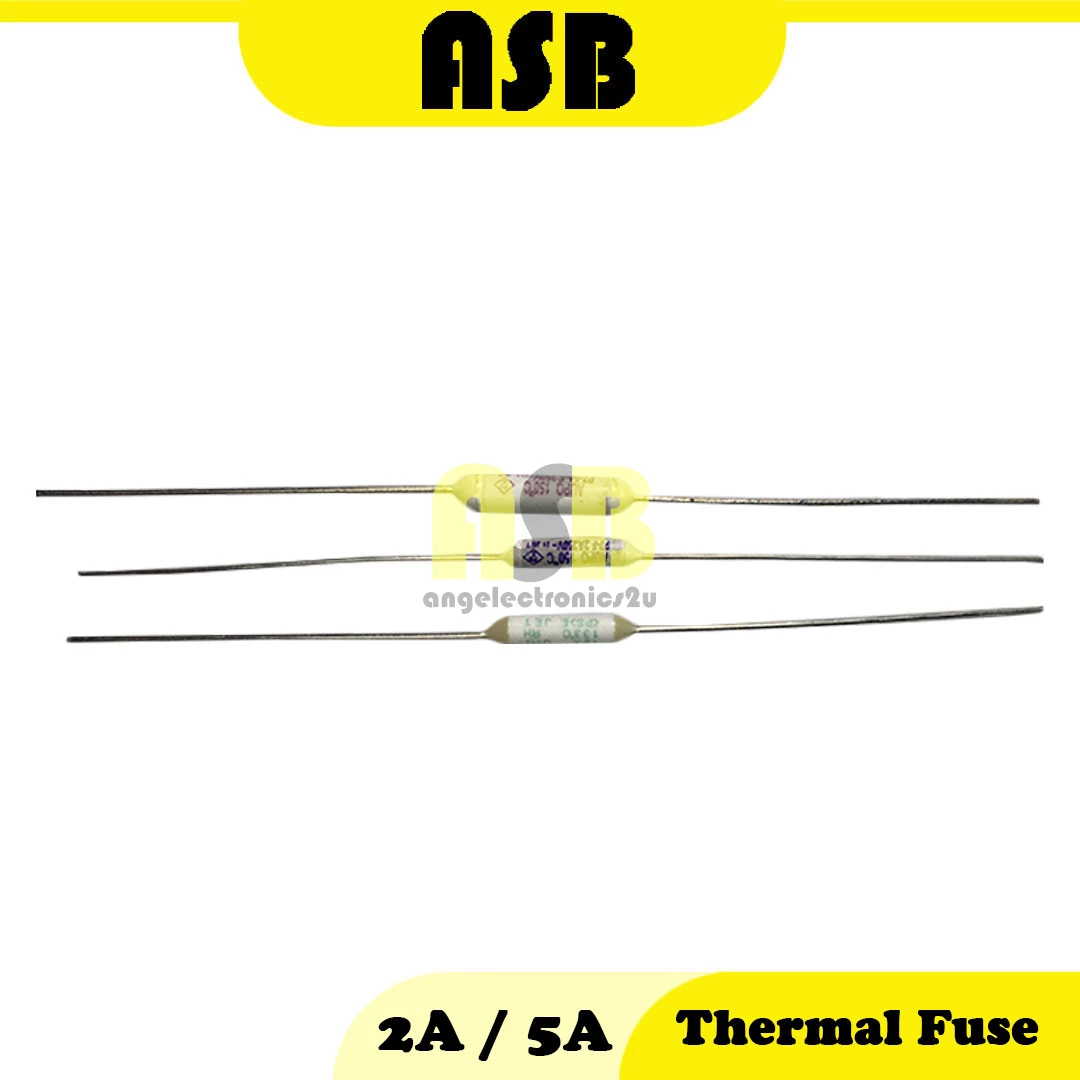 (1pc) Thermal Fuse / Thermo Fuse 2 A / 5 A ( 115 °C / 130 °C / 133 °C / 135 °C / 150 °C )