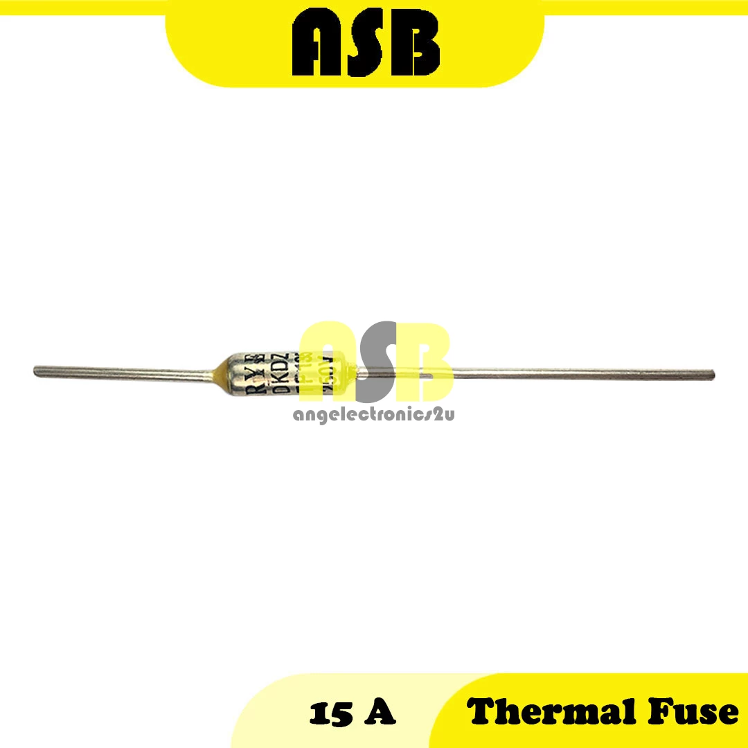 (1pc) Thermal Fuse / Thermo Fuse 15A ( 91 / 135 / 185 )℃