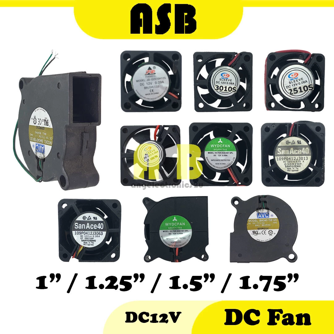 (1pc) DC Fan DC12V ( 1