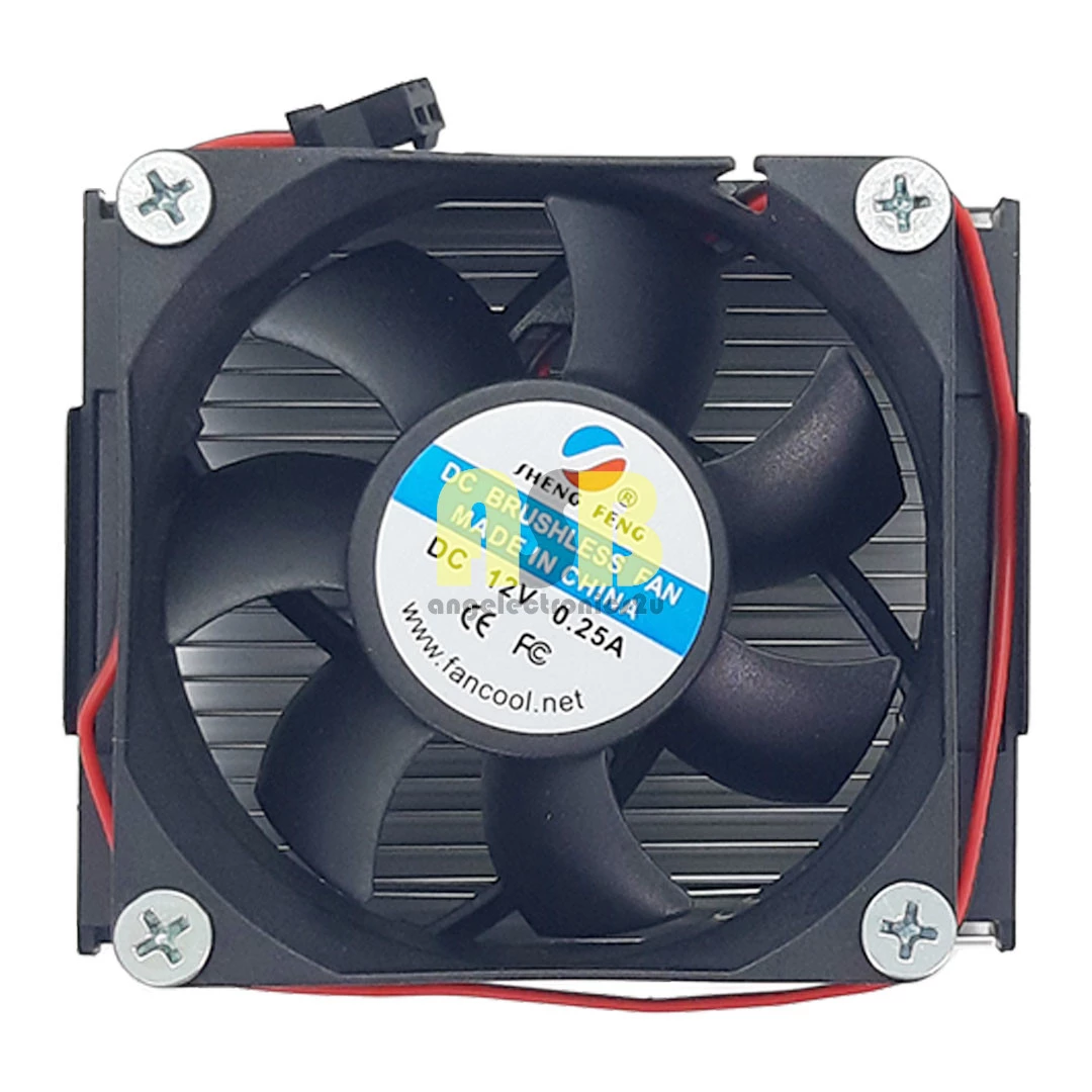 (1pc) DC Fan DC12V With Heat Shink Fan ( 2.75