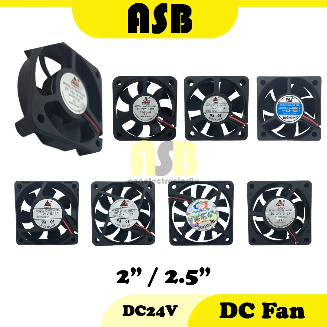 (1pc) DC Fan DC24V ( 2