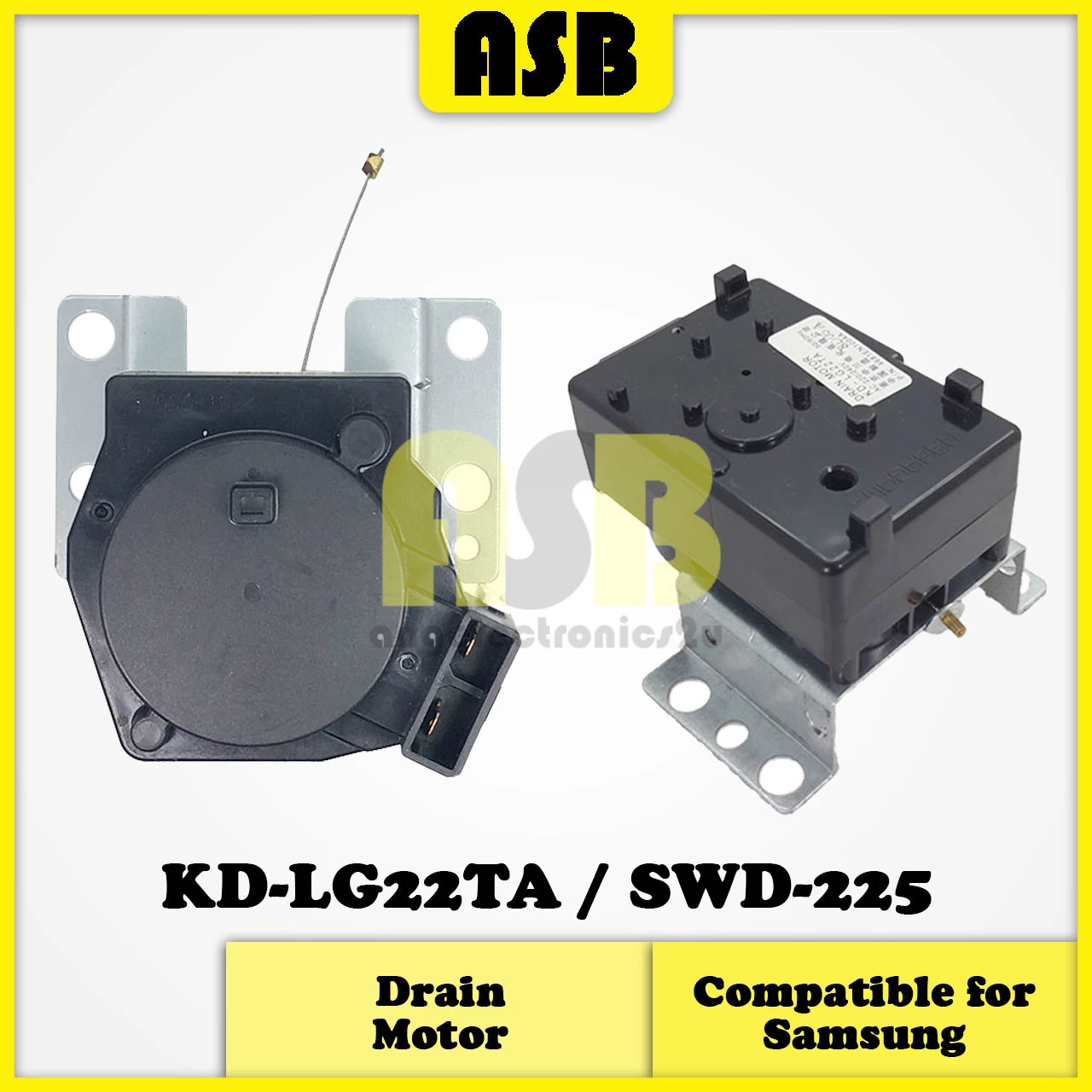 (1pc) ( Compatible : SAMSUNG ) Washing Machine Drain Motor / Valve / Motor Keluar Air