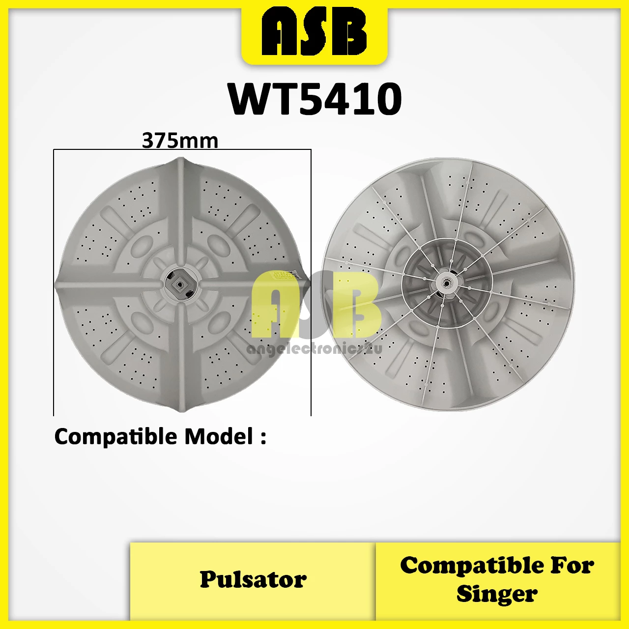 (1pc) ( Compatible : SINGER ) Washing Machine Pulsator ( WT5410 )