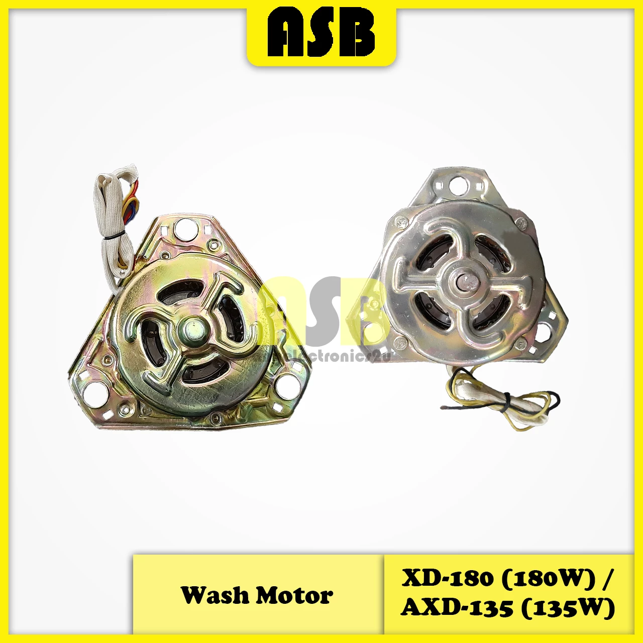 (1pc) ( Compatible : Multi / Universal ) Washing Machine Wash Motor