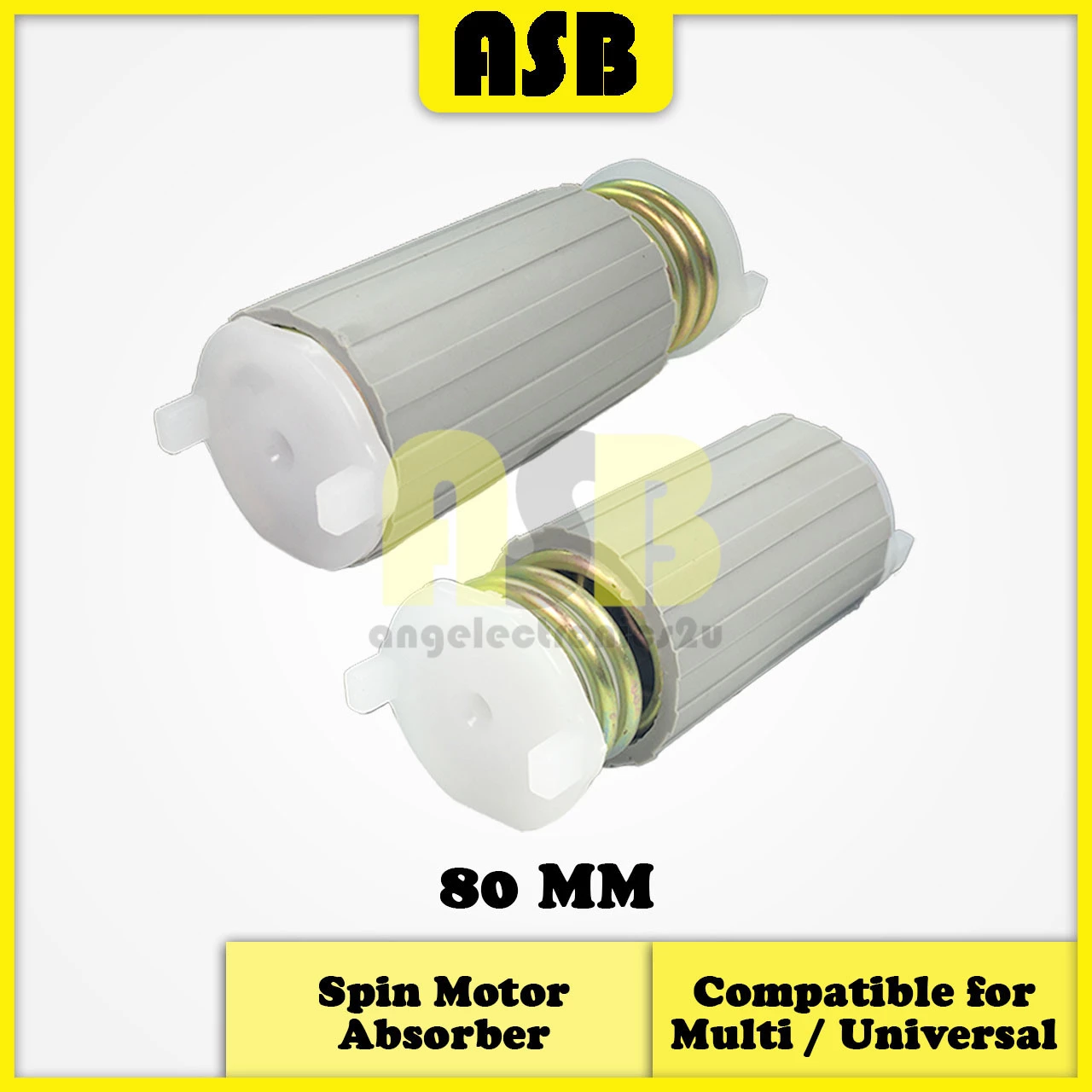 (1pc) ( Compatible : Multi / Universal ) Washing Machine Spin Motor Absorber ( 75 MM / 80 MM )