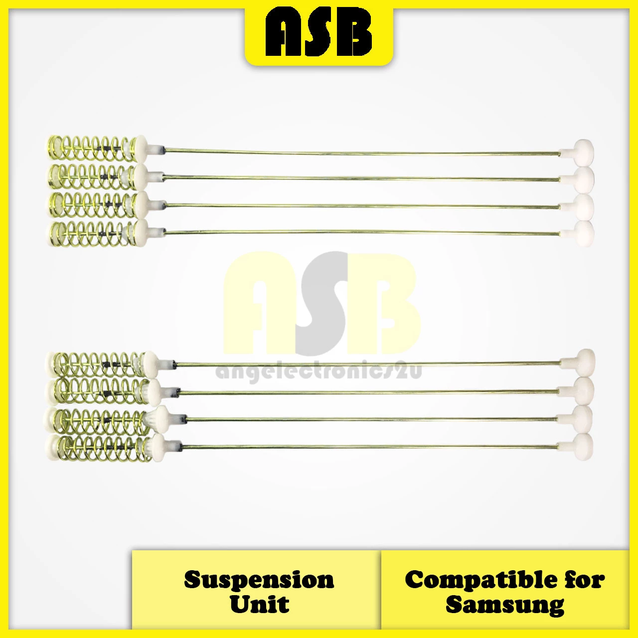 (4pcs) ( Compatible : Samsung ) Washing Machine Absorber DC97-16350N / DC97-16350J ( 63.5 CM / 65 CM ) ( 4 Pcs / Set )