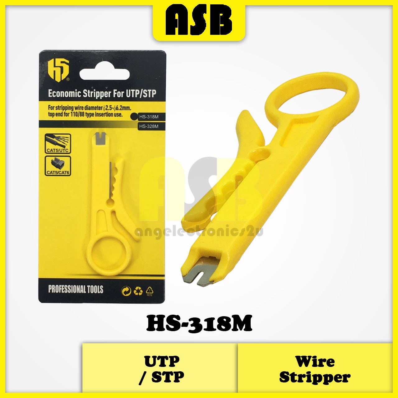 (1pc) HS-318M Wire Stripper ( UTP / STP ) ( 574003832 )