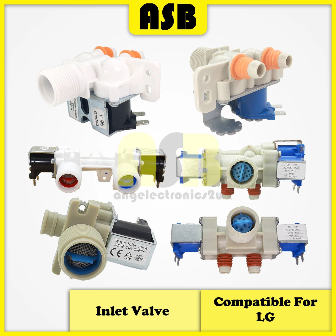 (1pc) ( Compatible : LG ) Washing Machine Water Inlet Valve  / Injap Masuk Air